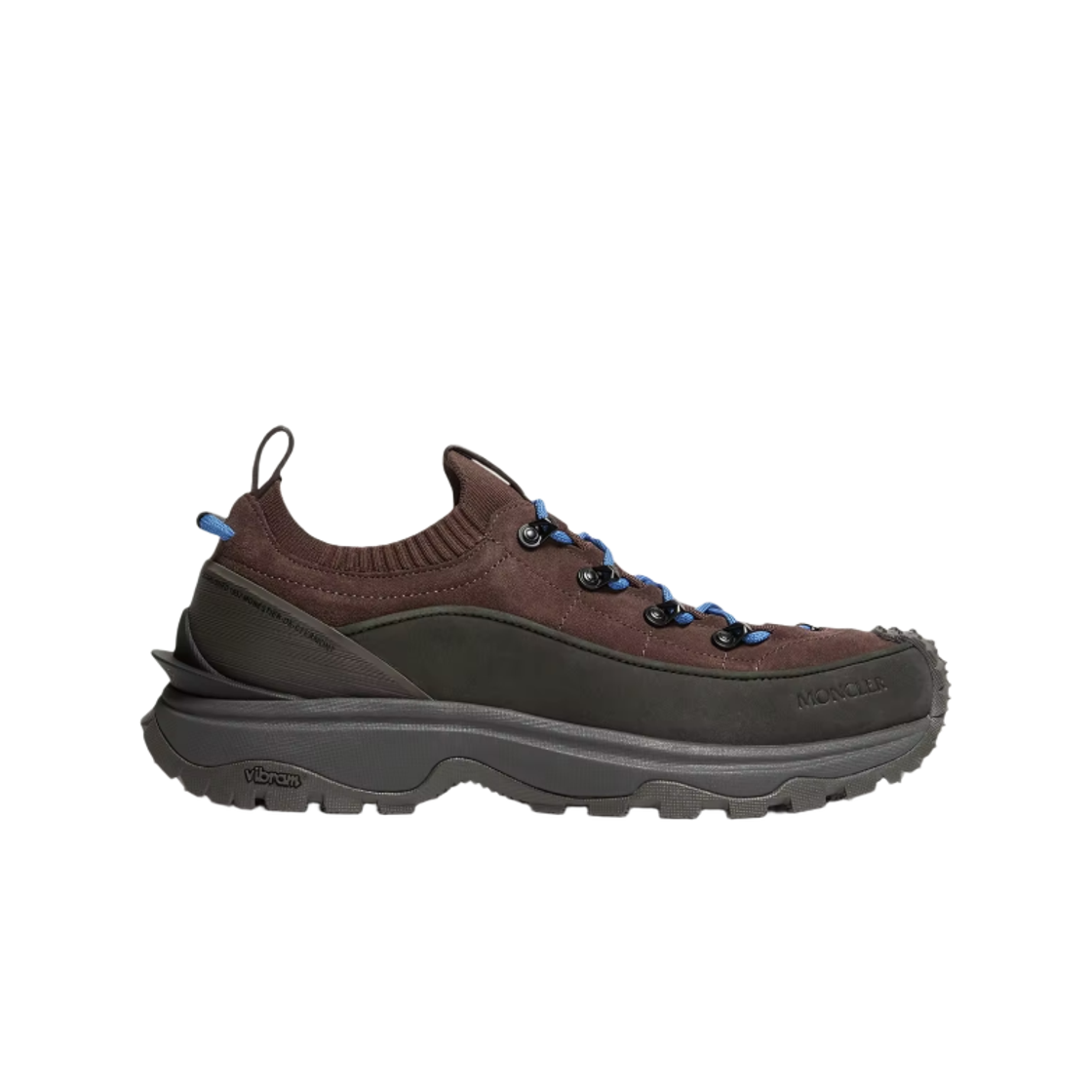 L2-09A-4M00060-M7242-273 Moncler Trailgrip Lite3 Suede Sneakers Brown - 26FW