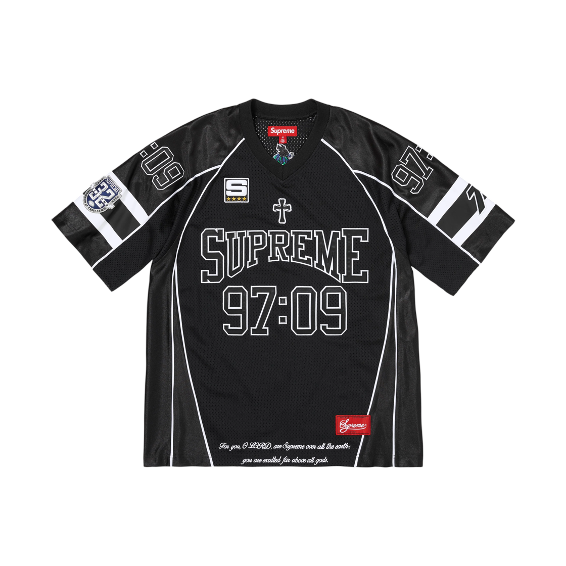 - Supreme Disciples Football Jersey Black - 26FW