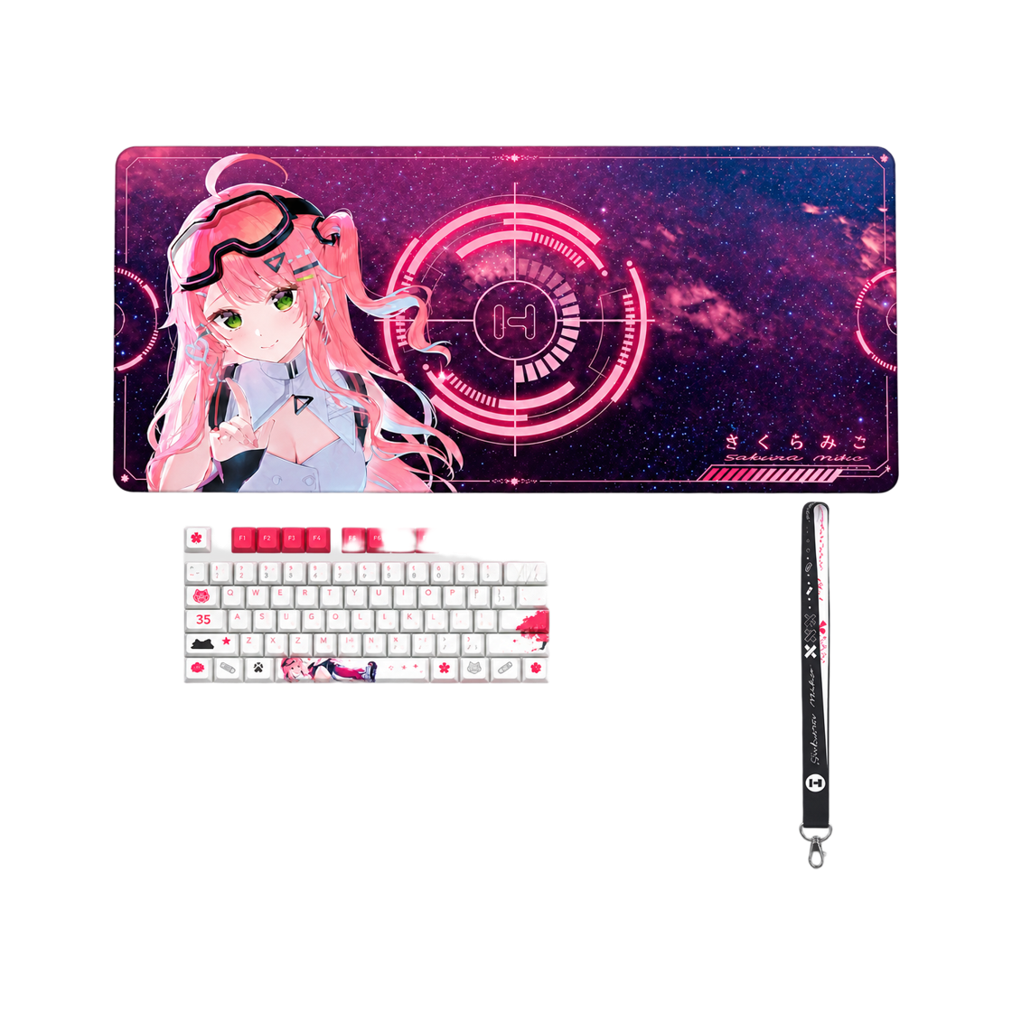 [12월 순차출고]HYTE Y70 사쿠라 미코 에디션 화이트 번들(HYTE Y70 Sakura Miko Edition White Bundle) - 3