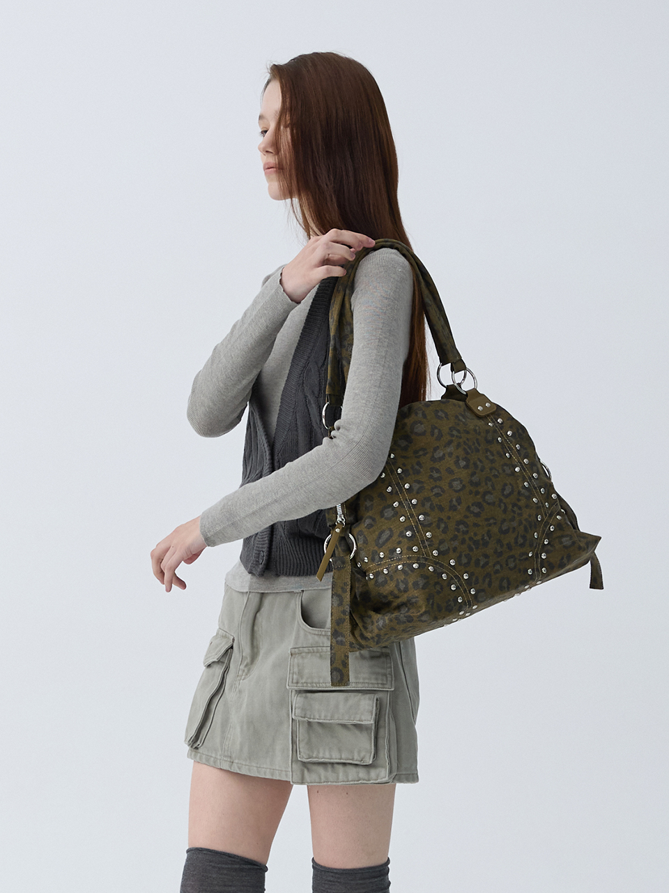 아크무어 스터디드 와일드 백 옐로우(ARCMOOR Studded Wild Bag Yellow) - 4