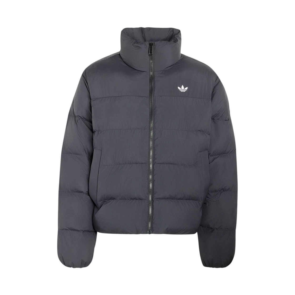 KR7190 Adidas Stand Collar Regen Jacket Black - KR Sizing