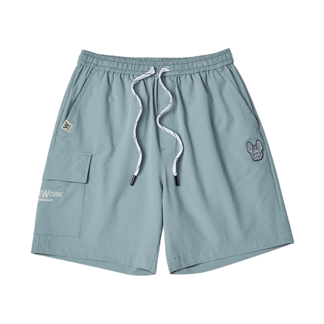 LW232WS475 Lifework Seersucker Light Short Pants_LW232WS475