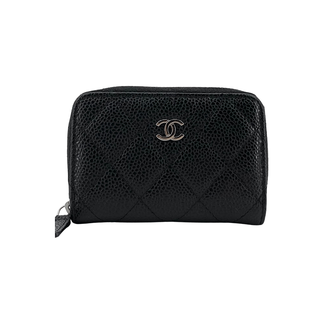 IT85CGMNKIGM Chanel Caviar Zip Card Holder