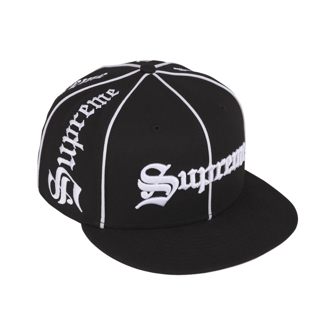 슈프림 파이핑 스크립트 뉴에라 블랙 - 26FW(Supreme Piping Script New Era Black - 26FW) - 2