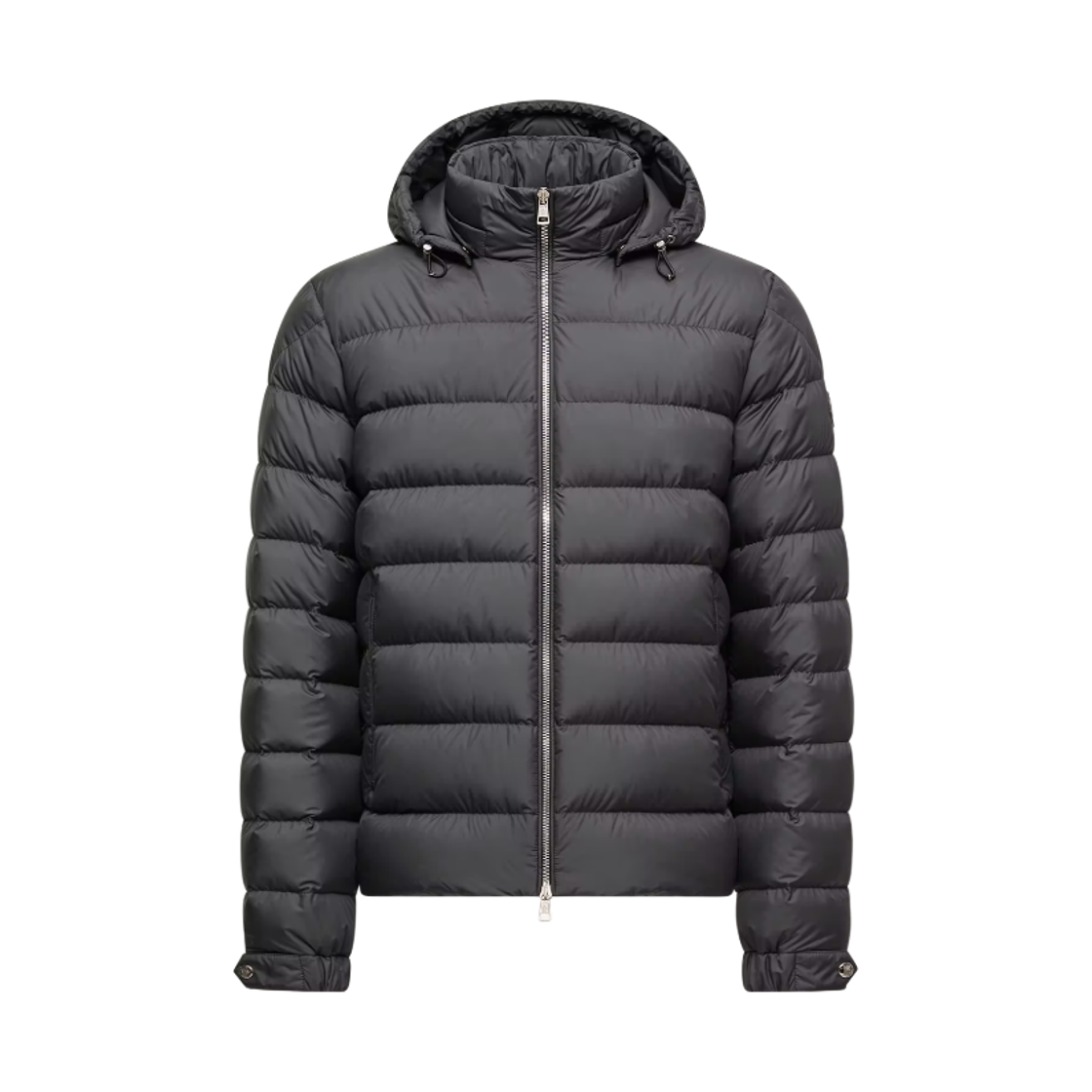 L2-091-1A00114-549SK-999 Moncler Arneb Hooded Short Down Jacket Black - 26FW