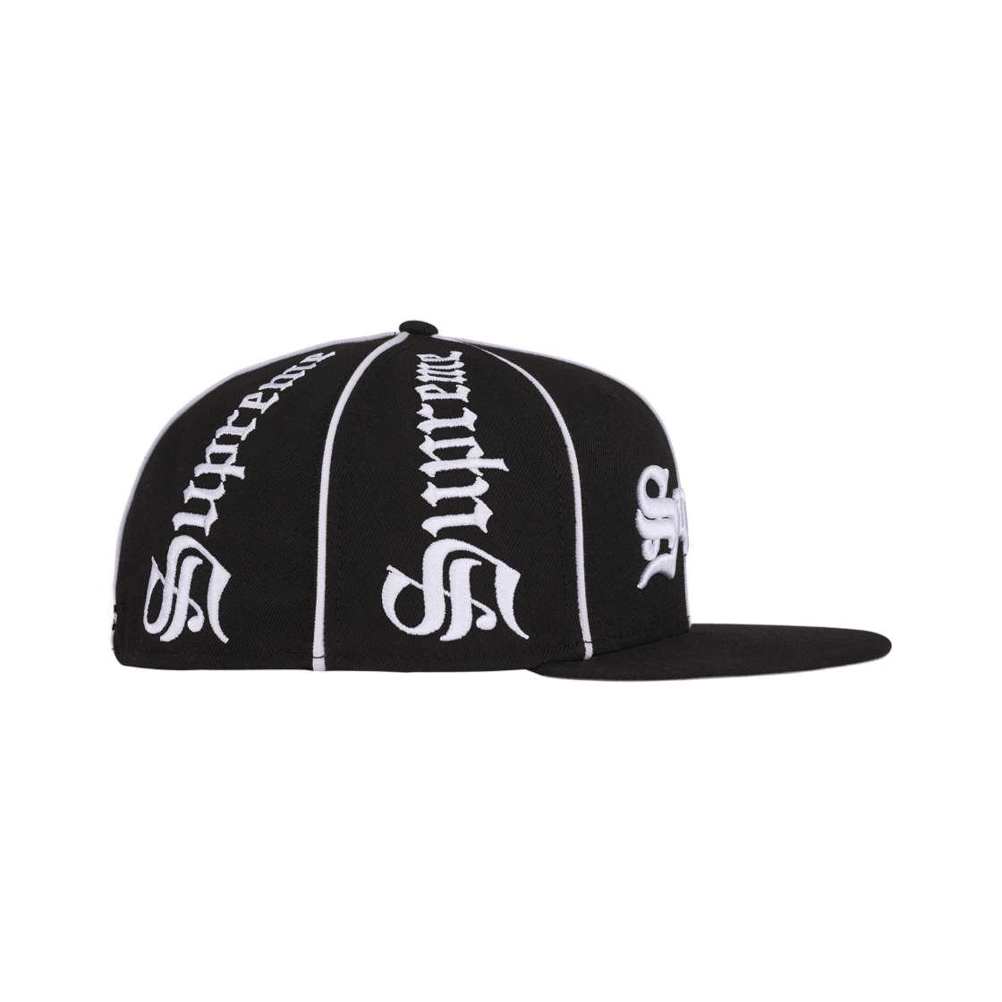 슈프림 파이핑 스크립트 뉴에라 블랙 - 26FW(Supreme Piping Script New Era Black - 26FW) - 3