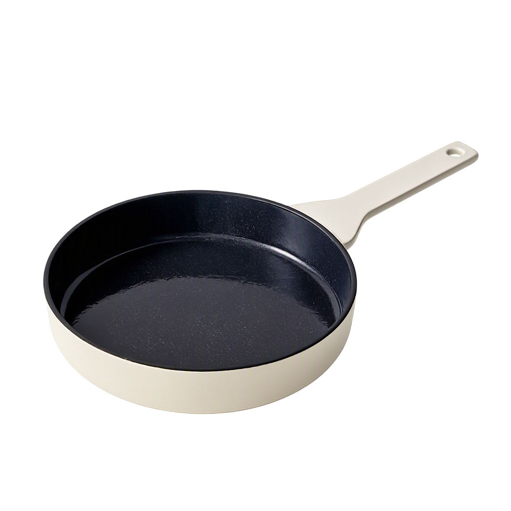 COR160 Corelle Coordinates Cast Iron Ashley Ivory 22cm Round Fry Pan