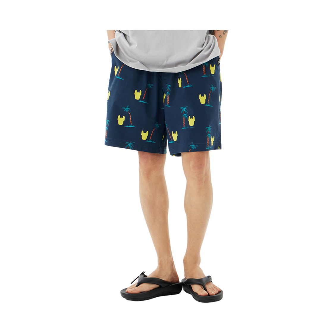 라이프워크 라독 팜트리 숏 팬츠_LW242WS450(Lifework Radog Palm Tree Short Pants_LW242WS450) - 2