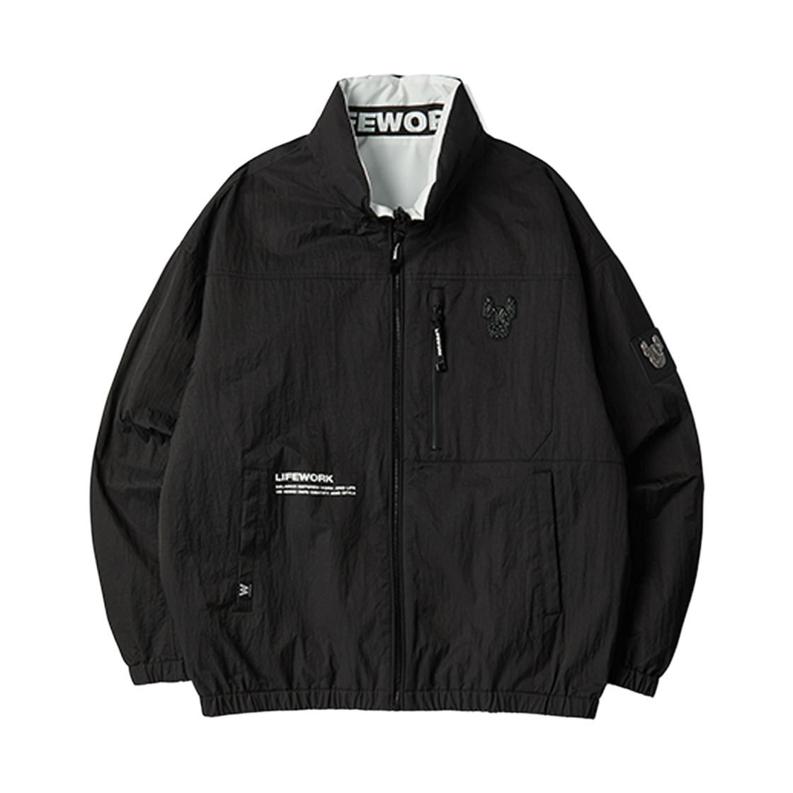라이프워크 하이넥 후드 리버시블 자켓_LW231JP902(Lifework High-Neck Hood Reversible Jacket_LW231JP902) - 3