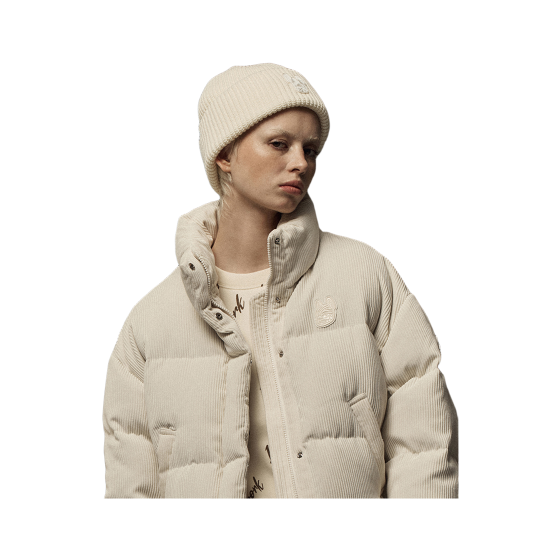 라이프워크 페이스 라독 비니_LW234CP810(Lifework Face Radog Beanie_LW234CP810) - 2
