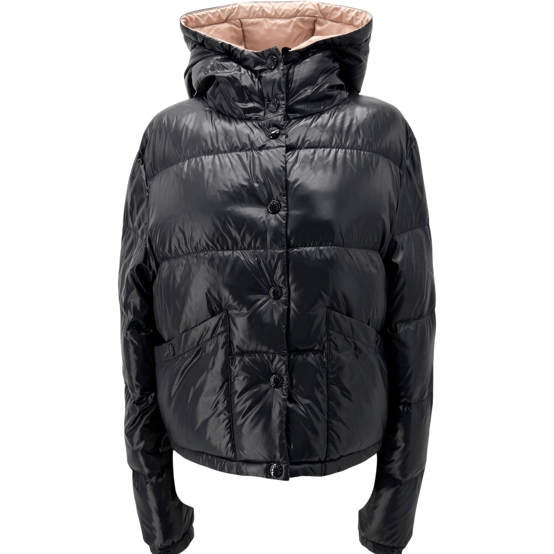 ITDQP8GMP2U8 Moncler Bardinette Women Glossy Short Puffer Jacket