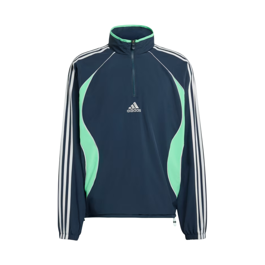 KE2760 Adidas Teamgeist Half Zip Sweatshirt Aurora Ink - KR Sizing