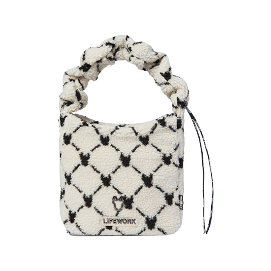 라이프워크 덤블 라도그램 미니 토트백_LW234BG703(Lifework Dumble Radogram Mini Tote Bag_LW234BG703) - 1
