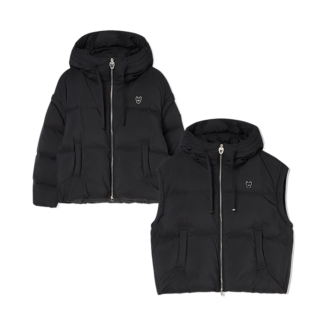 라이프워크 베이직 디테쳐블 후드 다운 점퍼_LW244DJ711(Lifework Basic Detachable Hooded Down Jumper_LW244DJ711) - 3