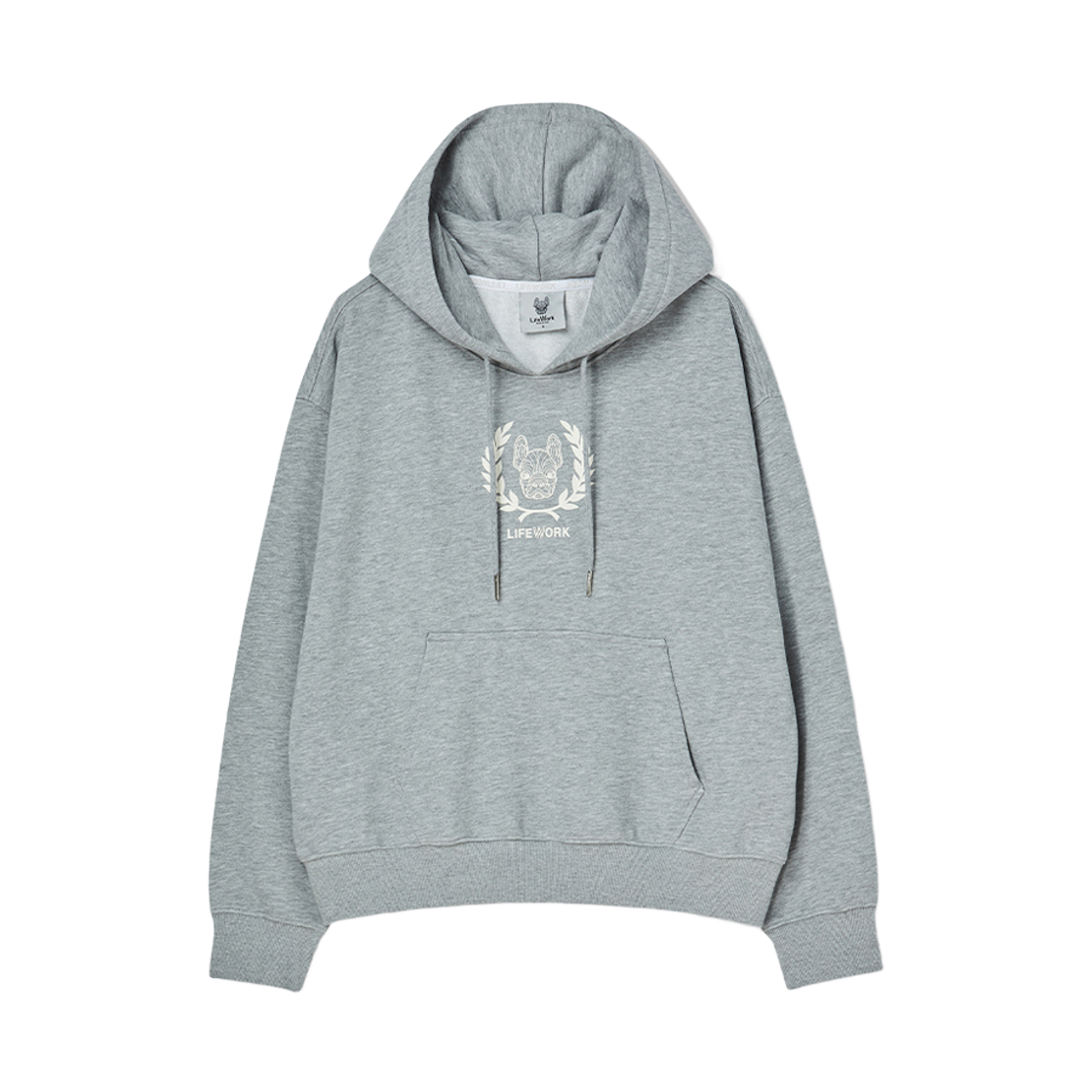 라이프워크 베이로렐 아트웍 후드 티셔츠_LW245HD799(Lifework Bay Laurel Artwork Hoodie T-shirt_LW245HD799) - 4
