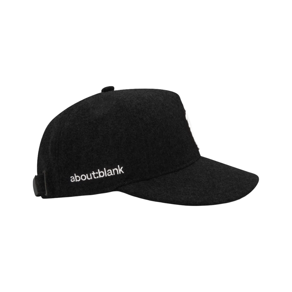 [KREAM 단독] 어바웃 블랭크 모노그램 캡 블랙 에크루 - 26FW([KREAM 단독] About:Blank Monogram Cap Black Ecru - 26FW) - 2
