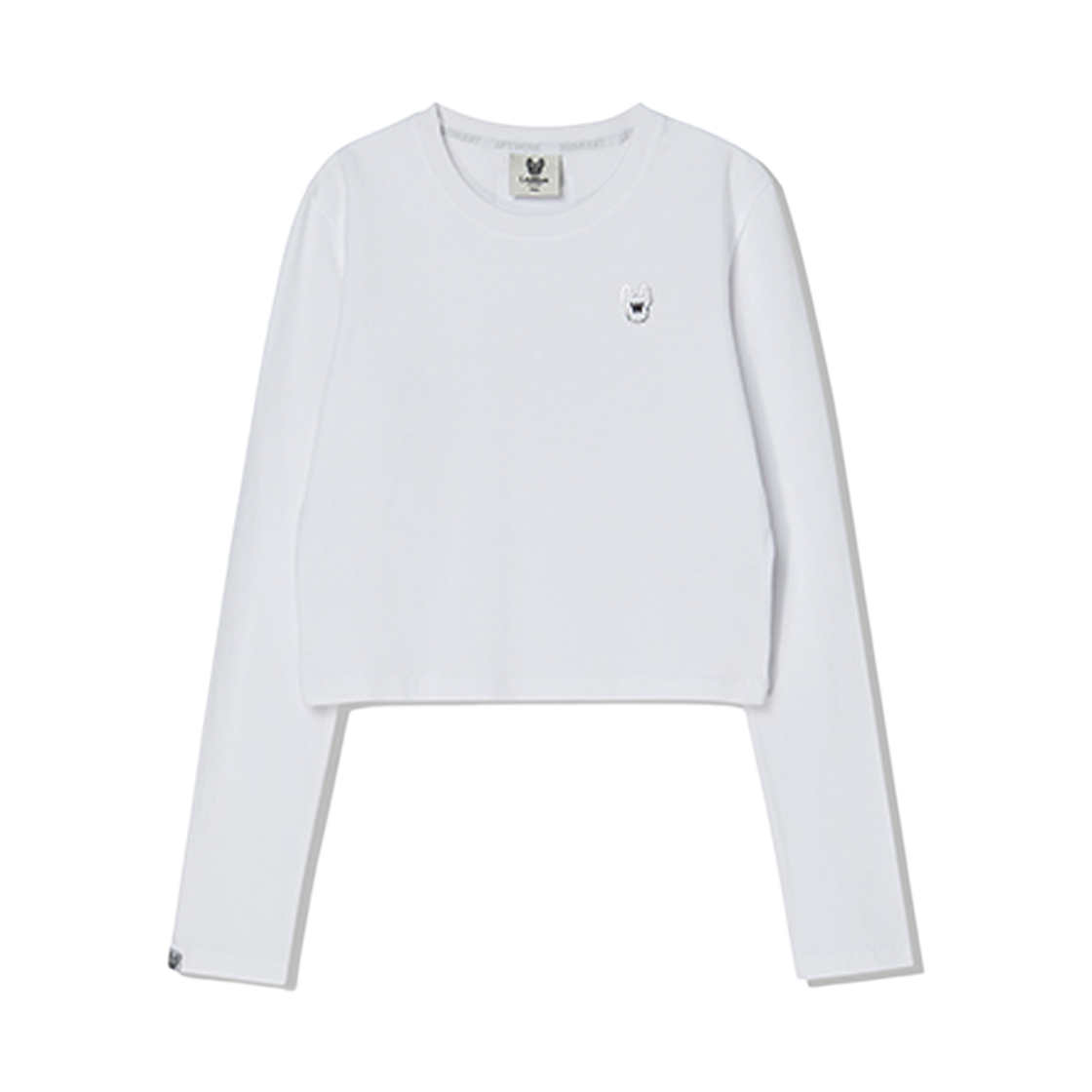 LW241TL702 Lifework Silver Radog Long-Sleeve Short T-shirt_LW241TL702