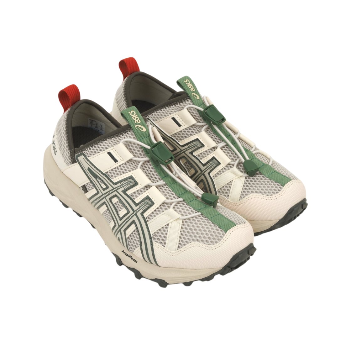 아식스 젤 소노마 TR 트레일 아웃도어 베이지 그레이(Asics Gel-Sonoma TR Trail Outdoor Beige Grey) - 4