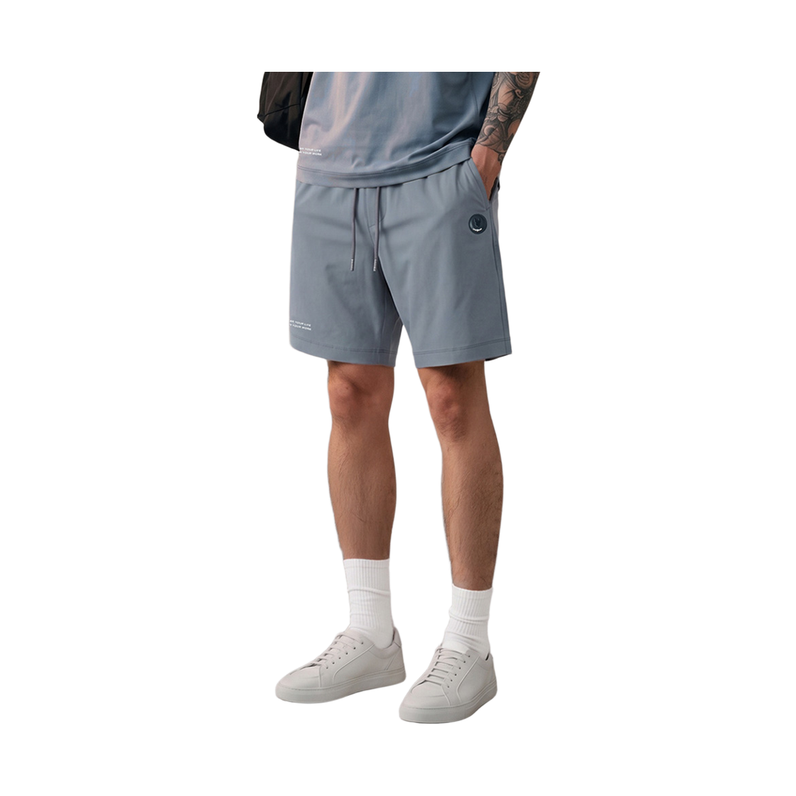 라이프워크 벤츄리 코인 와펜 숏 팬츠_LW262KS193(Lifework Venture Coin Wappen Short Pants_LW262KS193) - 2