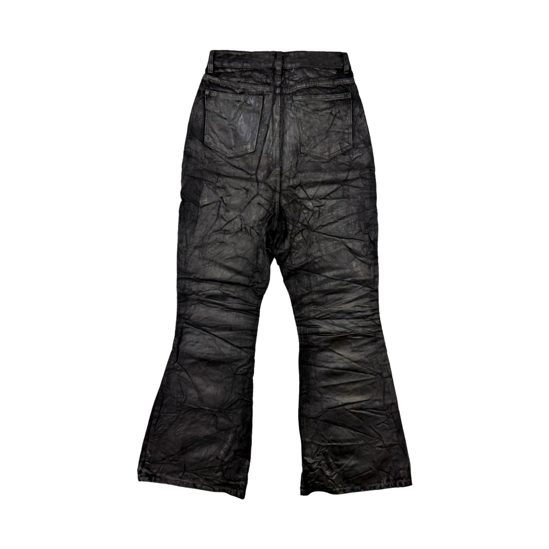 선데이오프클럽 크래클 왁스드 바이커 진(Sundayoffclub Crackle Waxed Biker Jeans) - 2