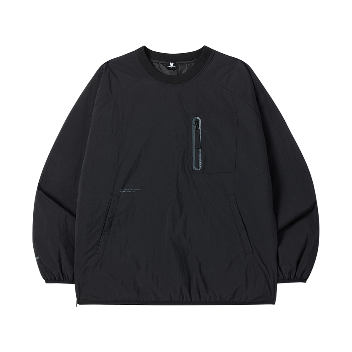 LW254MT340 Lifework Nylon Volume Padded Sweatshirt_LW254MT340
