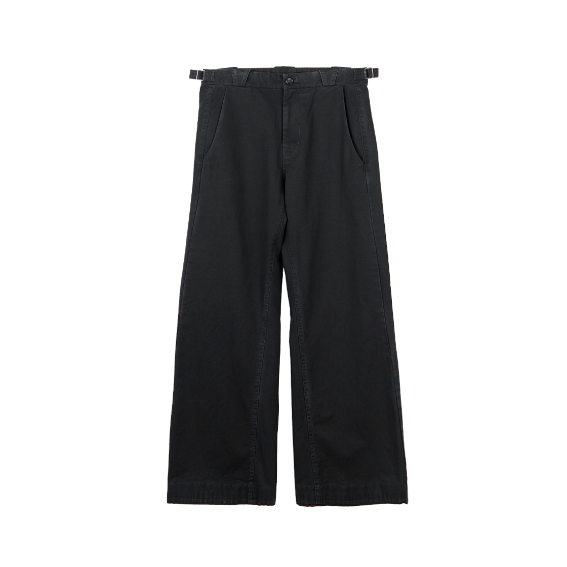 폴리테루 셰리 팬츠 워시드 블랙(Polyteru Sherry Pants Washed Black) - 1