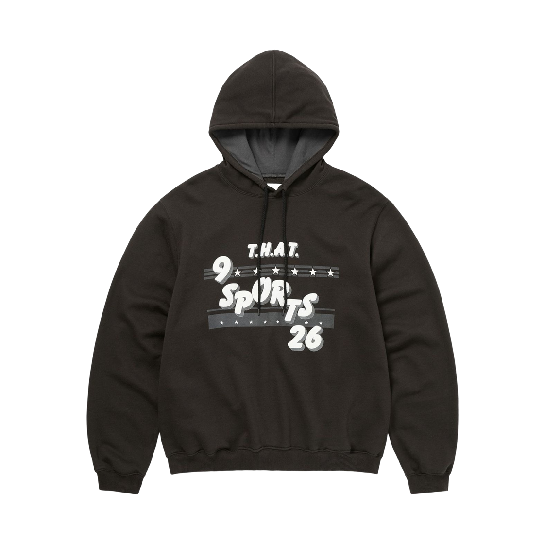 TN263TSWHO10BLK thisisneverthat T.H.A.T. Sports Hoodie Black