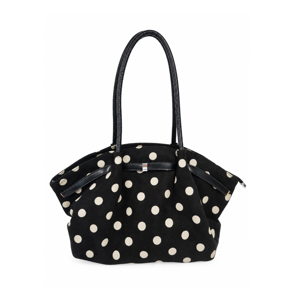 A26FW8003BK ARCMOOR Dot Volume Tote Bag Black