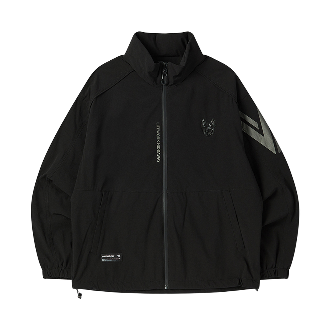 라이프워크 W 하이넥 나일론 점퍼_LW233JP371(Lifework W High-Neck Nylon Jumper_LW233JP371)