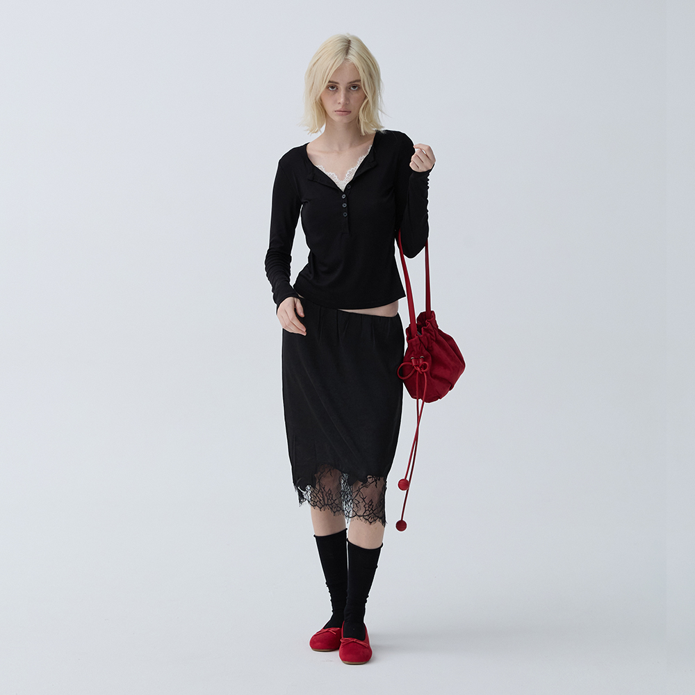 아크무어 미니 드로우 백 레드(ARCMOOR MINI Draw Bag Red) - 2