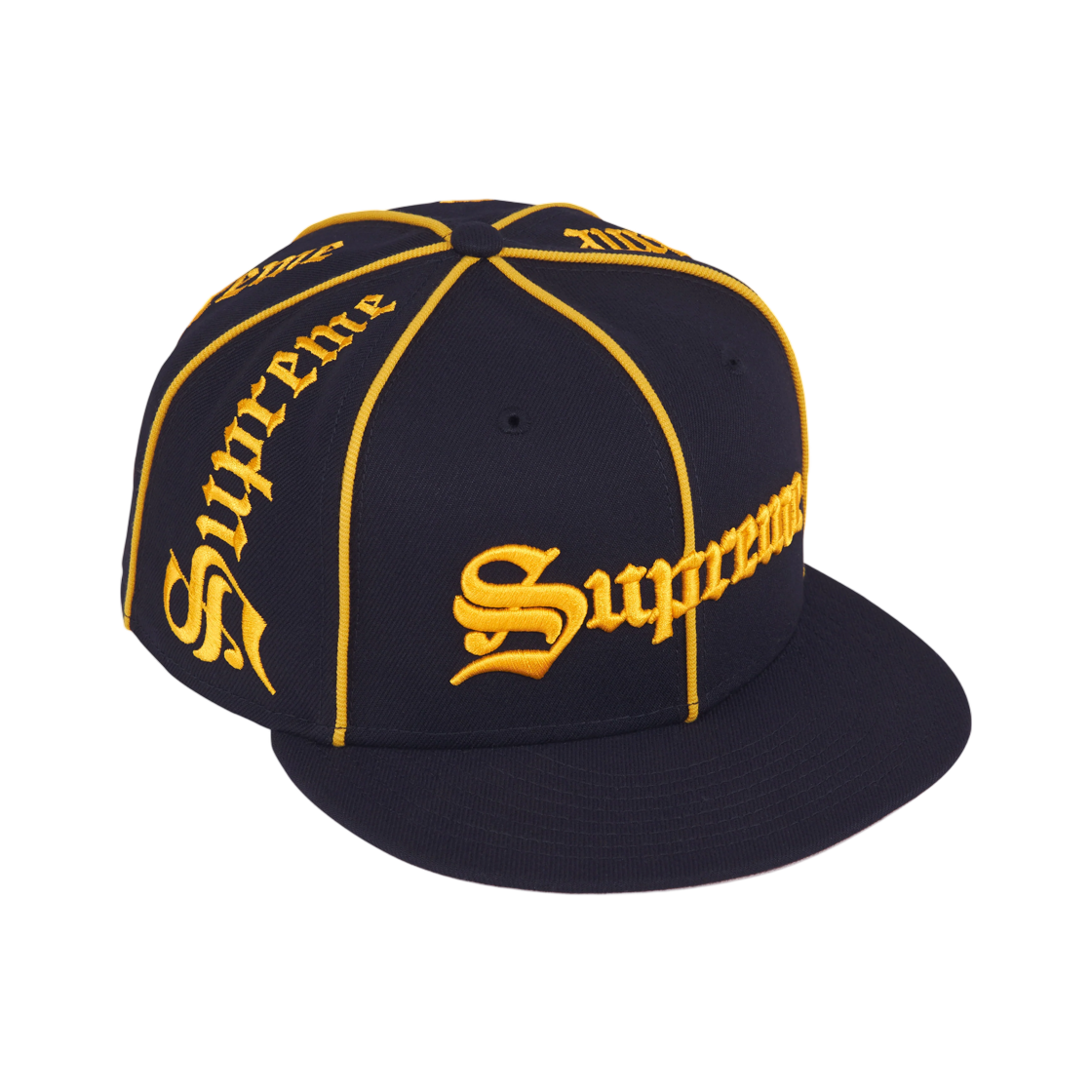 슈프림 파이핑 스크립트 뉴에라 네이비 - 26FW(Supreme Piping Script New Era Navy - 26FW) - 2