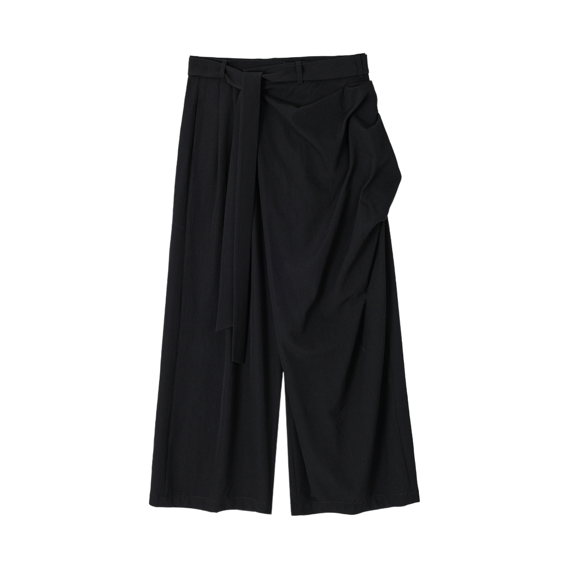SI5PT718BK SONGZIO COLLECTION Drape Wrap Pants Black