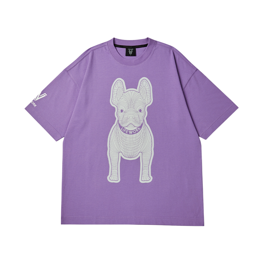LW235TS982 Lifework Silket Radok Short-Sleeve T-shirt_LW235TS982