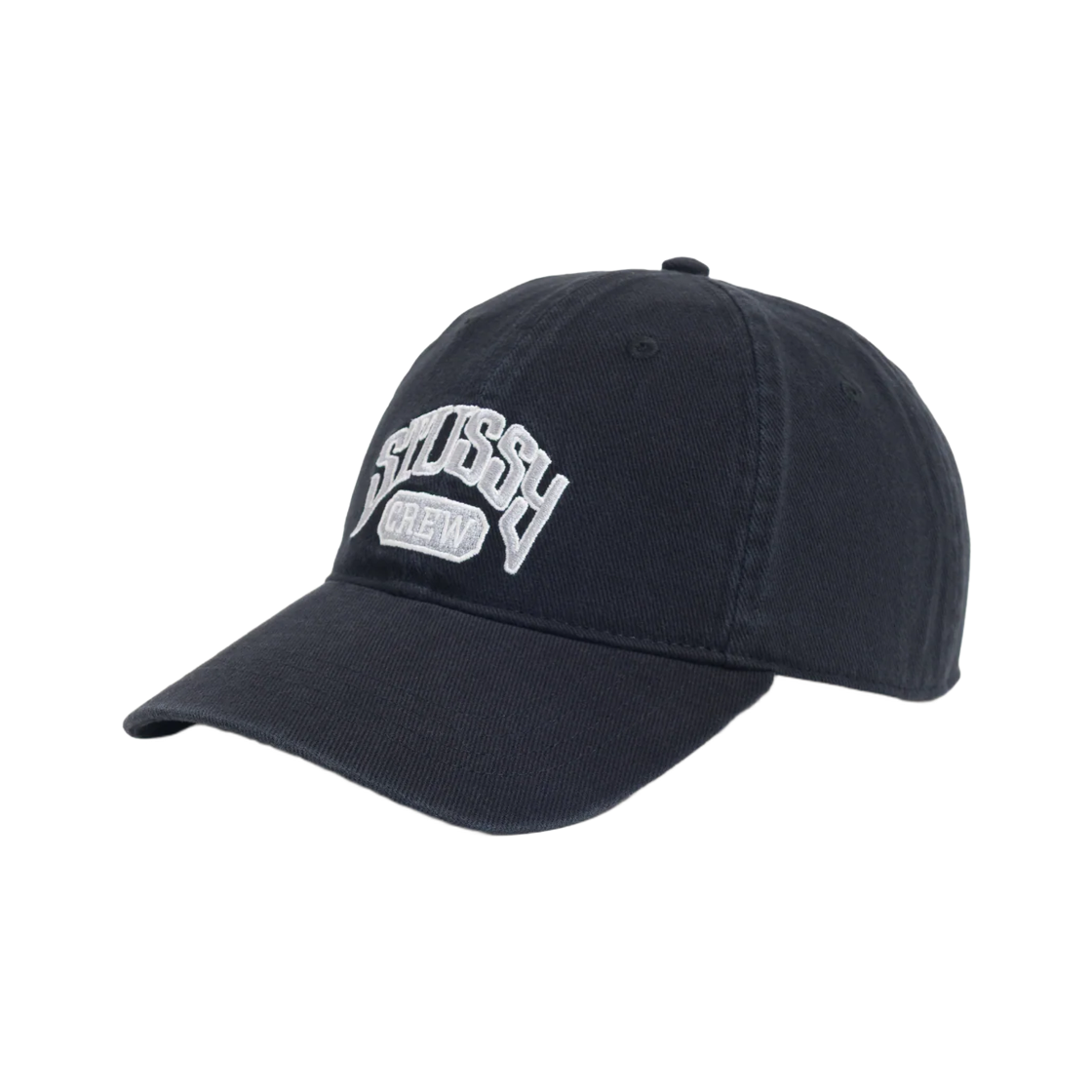 스투시 크루 캡 블랙(Stussy Crew Cap Black) - 3