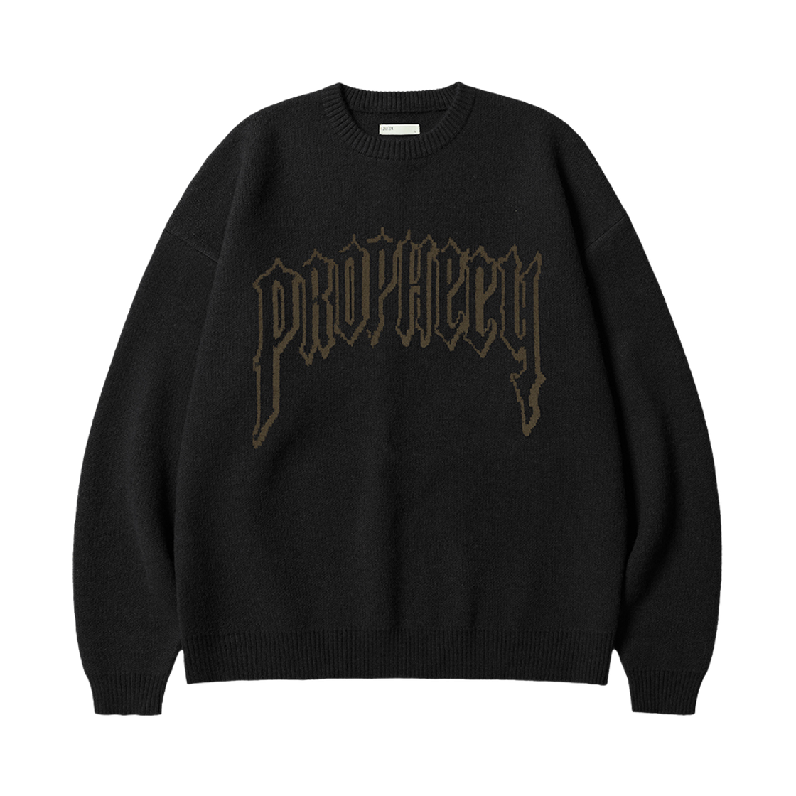 에즈카톤 프라퍼시 니트 블랙 ISKN6971(EZKATON Prophecy Knit Black ISKN6971)