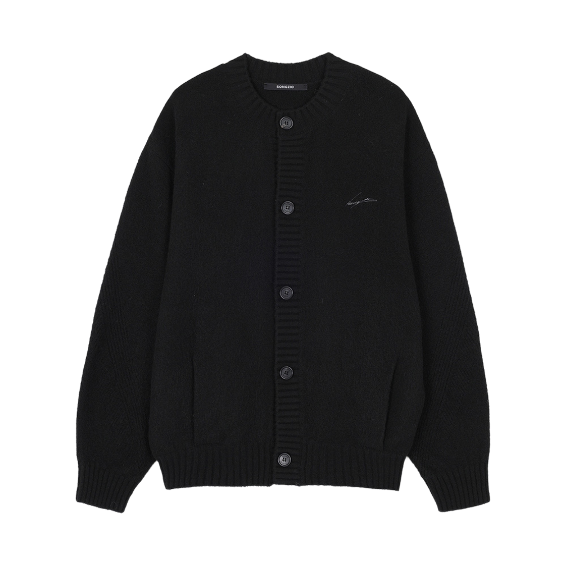 SI5KT701BK SONGZIO COLLECTION Benediction Round Cardigan Black
