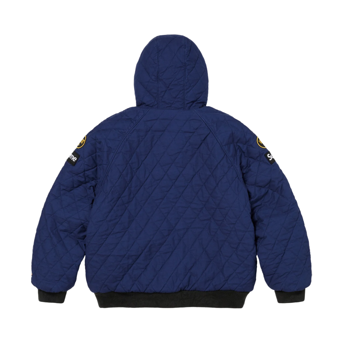 슈프림 x 밴슨 레더스 리버시블 퀼티드 후드 자켓 네이비 - 26FW(Supreme x Vanson Leathers Reversible Quilted Hooded Jacket Navy - 26FW) - 5