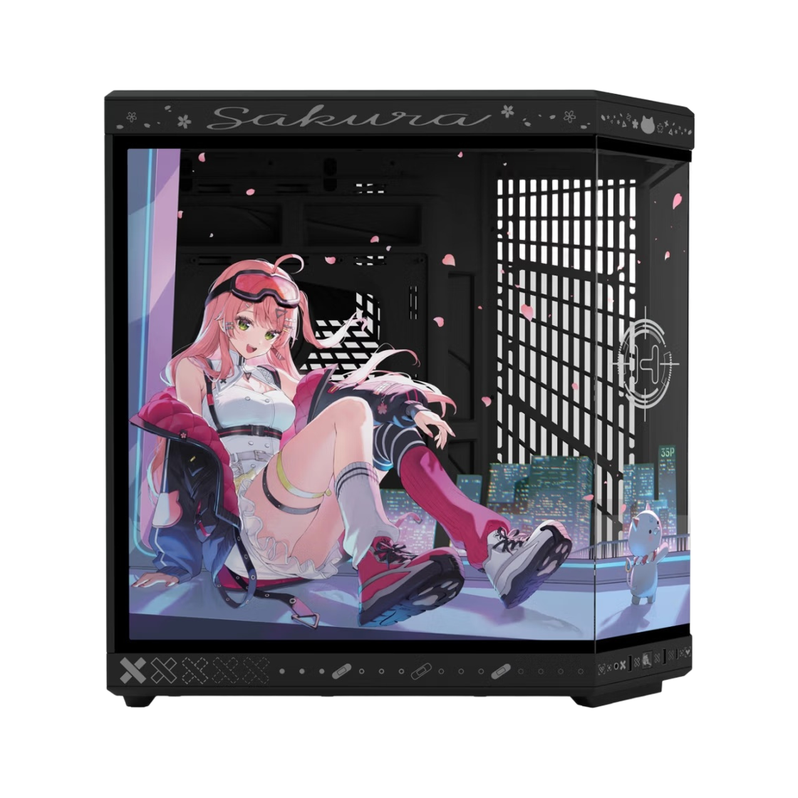 [12월 순차출고]HYTE Y70 사쿠라 미코 에디션 블랙 케이스(HYTE Y70 Sakura Miko Edition Black Case) - 3