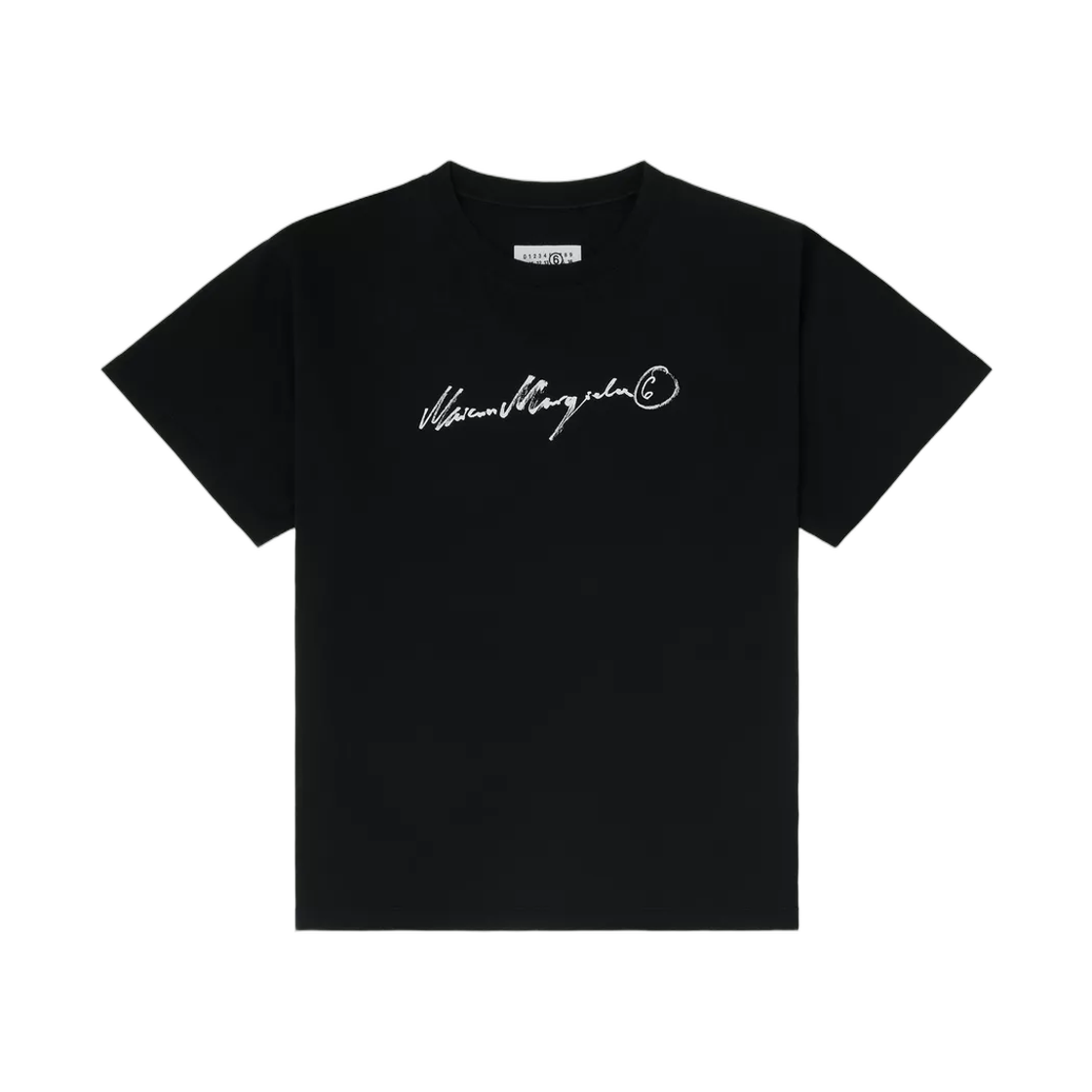 SH0GC0077M20258900 MM6 Maison Margiela Overdyed Jersey T-Shirt Black
