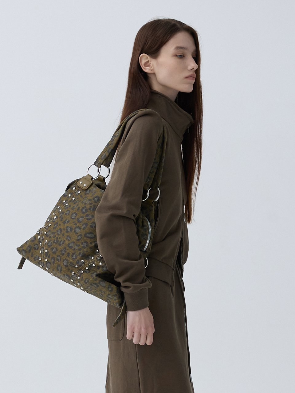 아크무어 어반 집업 스토리지 룩 라이트 브라운(ARCMOOR Urban Zip-Up Storage Look Light Brown) - 6