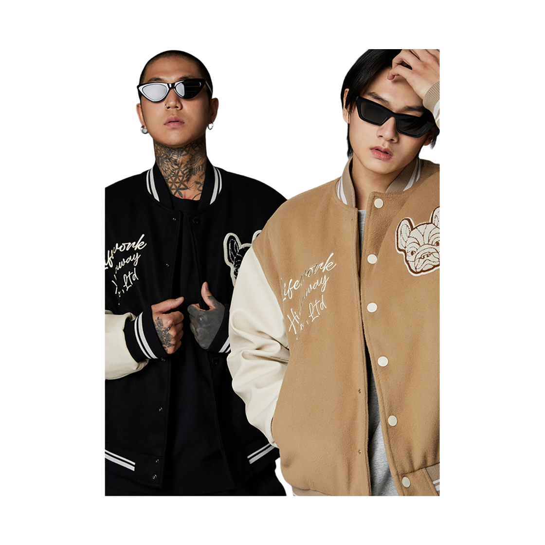 라이프워크 라독 스타디움 자켓_LW224JP323(Lifework Radoc Stadium Jacket_LW224JP323) - 3