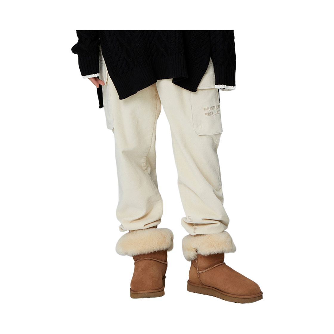 라이프워크 LW1 브리즈 코듀로이 조거 팬츠_LW224WL715(Lifework LW1 Breeze Corduroy Jogger Pants_LW224WL715) - 3
