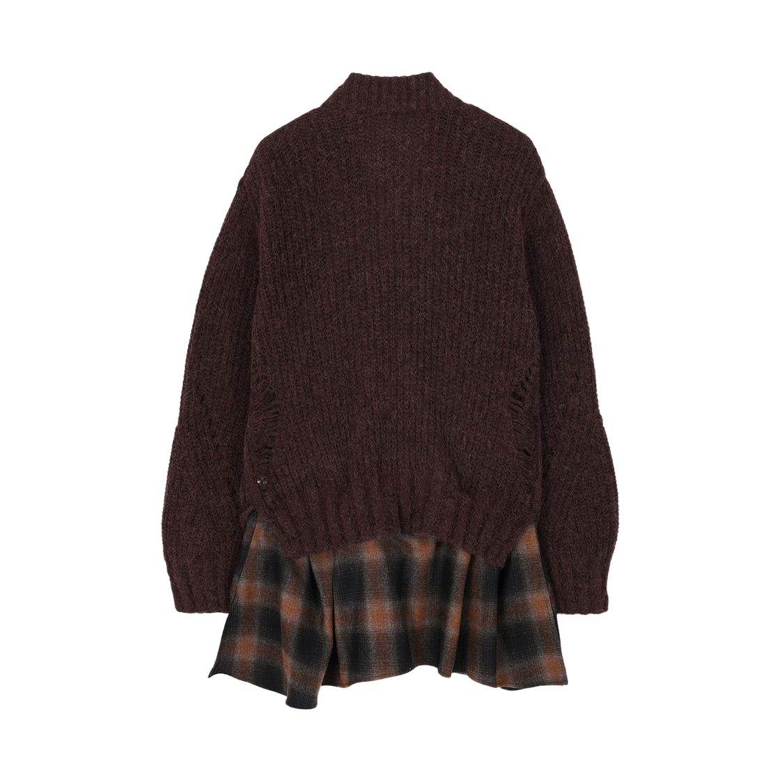 송지오 컬렉션 인터록 가디건 브라운(SONGZIO COLLECTION Interlock Cardigan Brown) - 2