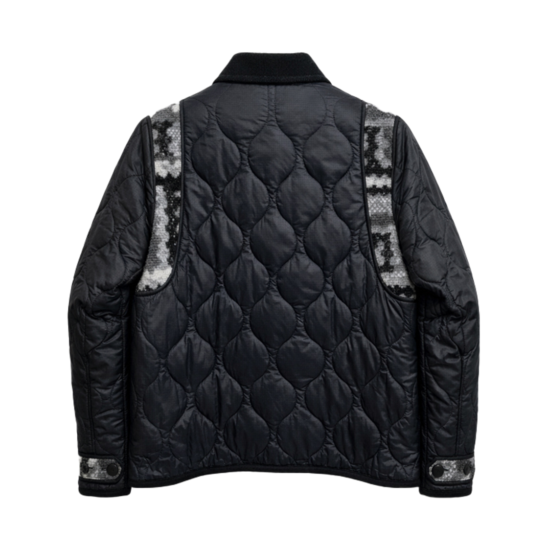 프리터 패치워크 퀼티드 자켓 그레이(FRITUR Patchwork Quilted Jacket Grey) - 2