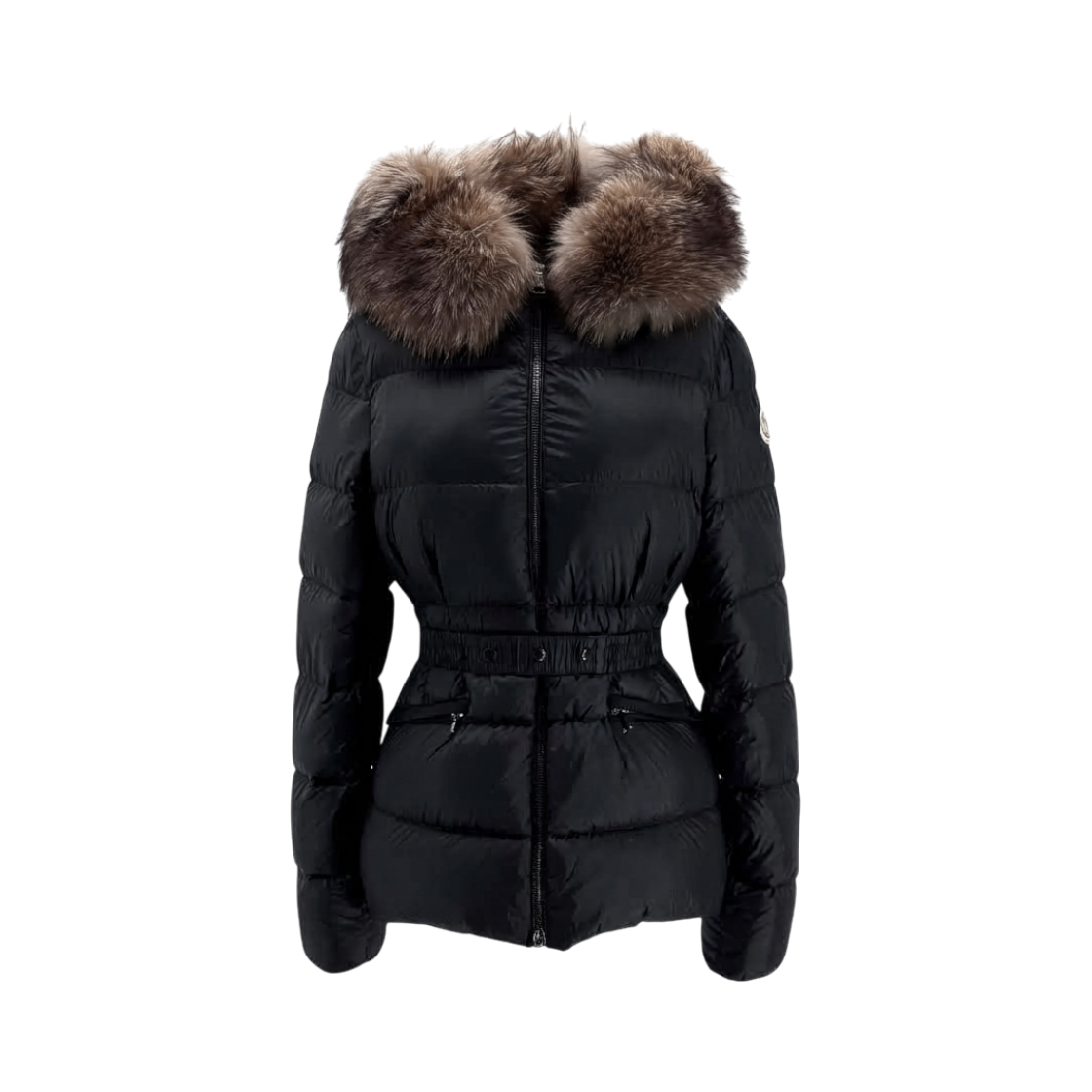 IT656W5WCDV5 Moncler Boed Fox Fur Women Short Puffer