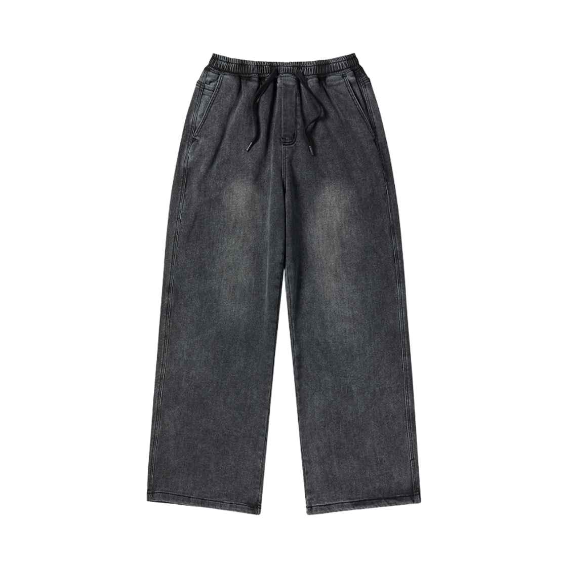 라이프워크 LW3 기모 데님 와이드 팬츠_LW254DL850(Lifework LW3 Fleece Denim Wide Pants_LW254DL850) - 3