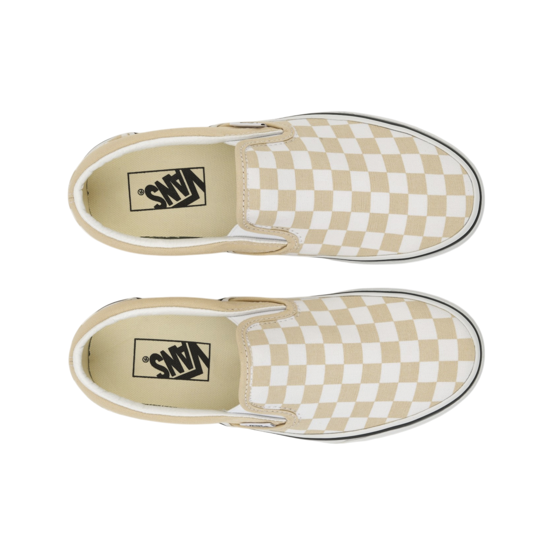 반스 클래식 슬립온 컬러 띠어리 체커보드 베이지(Vans Classic Slip-On Color Theory Checkerboard Beige) - 5
