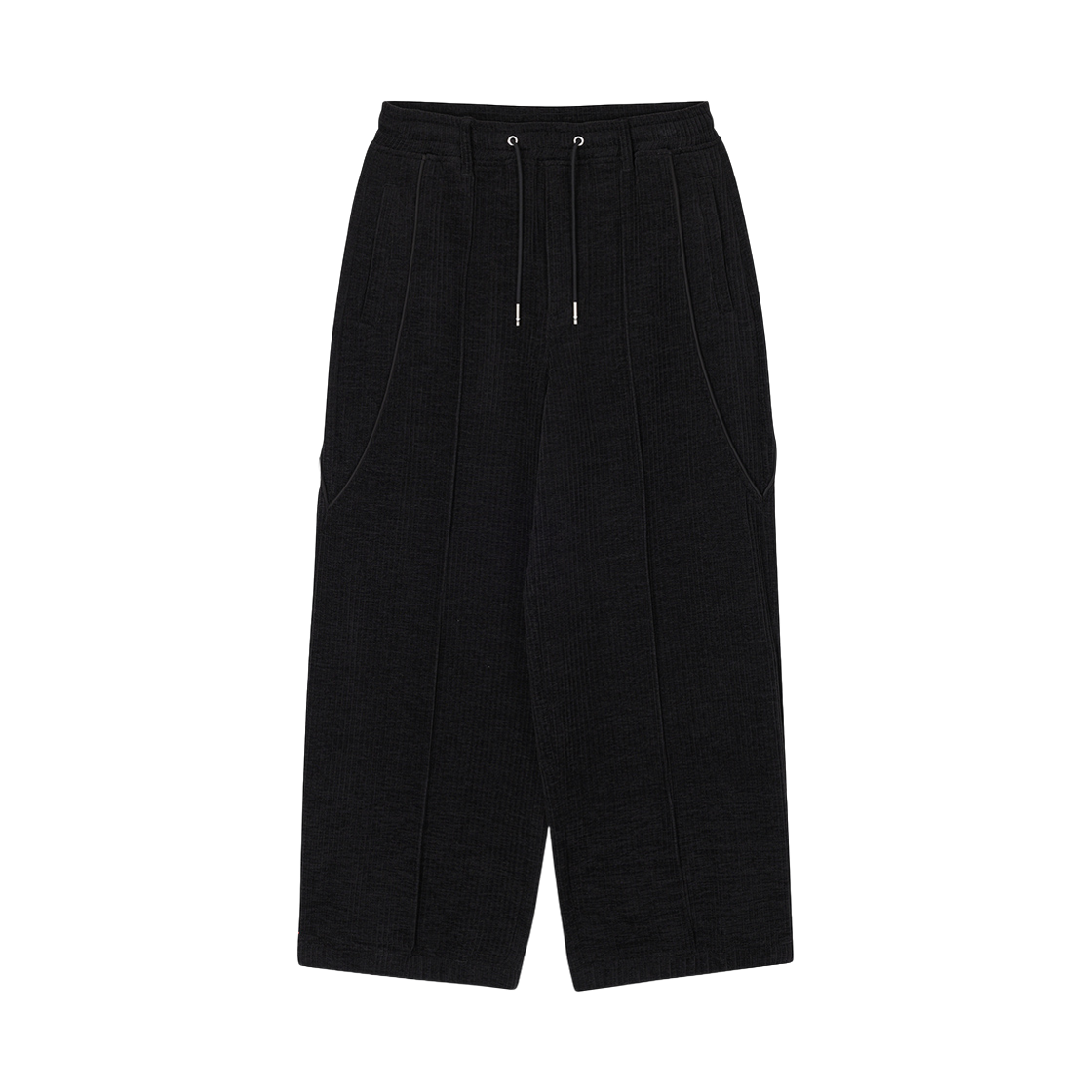 송지오 지제로 웨이브 벨벳 팬츠 블랙(SONGZIO ZZERO Wave Velvet Pants Black)