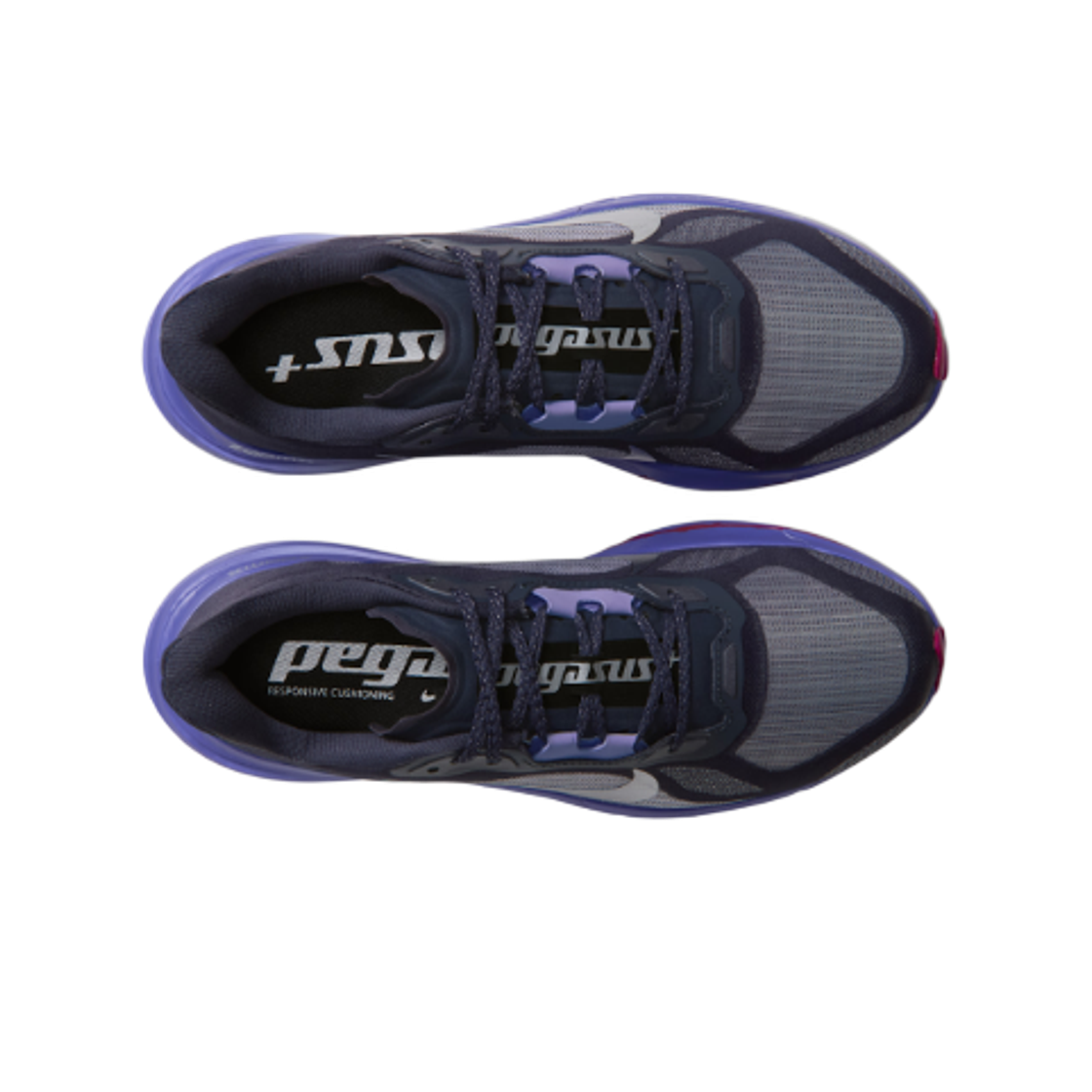 (W) 나이키 페가수스 플러스 2 그리드아이언 페르시안 바이올렛((W) Nike Pegasus Plus 2 Gridiron Persian Violet) - 2