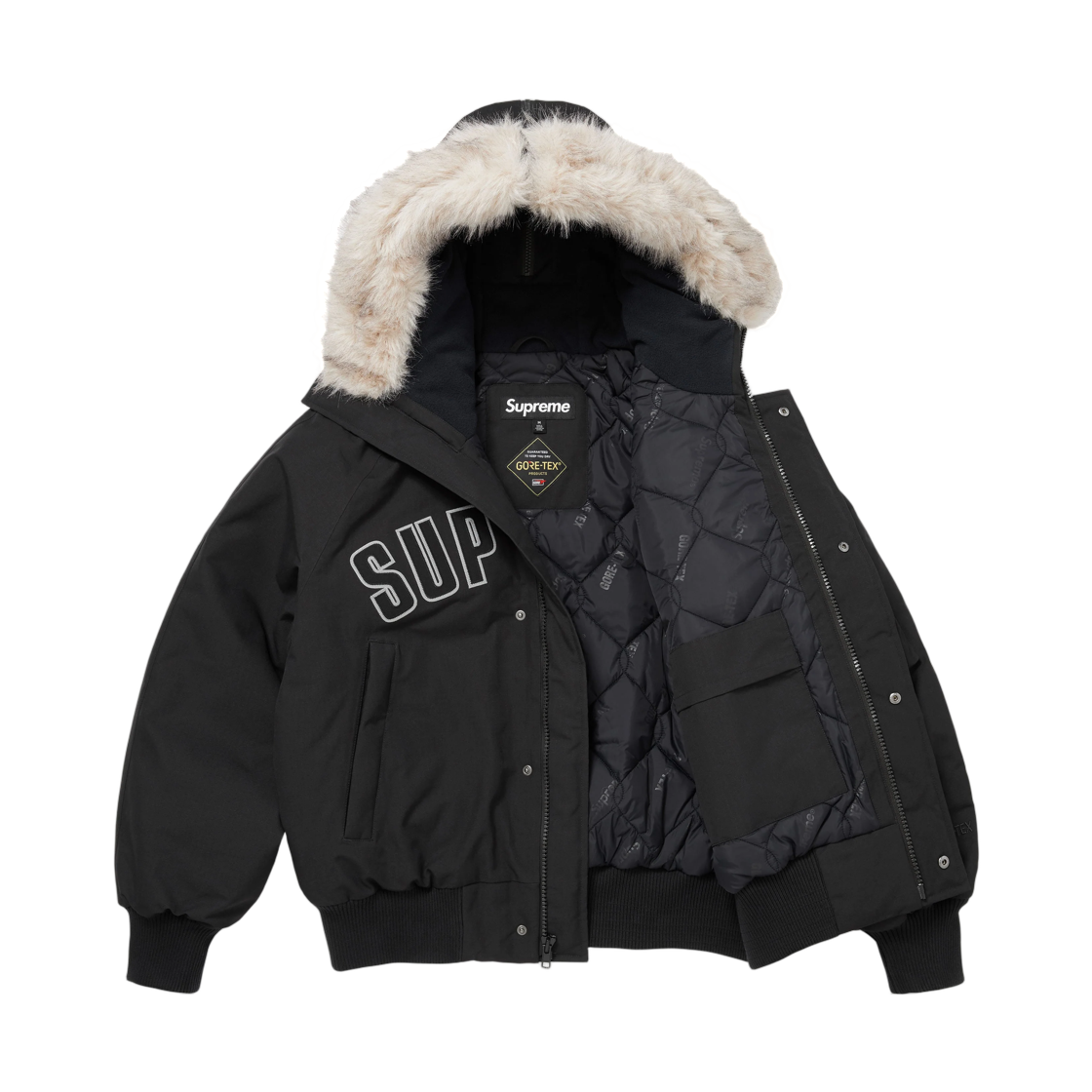 슈프림 고어텍스 N-2B 자켓 블랙 - 26FW(Supreme Gore-Tex N-2B Jacket Black - 26FW) - 3